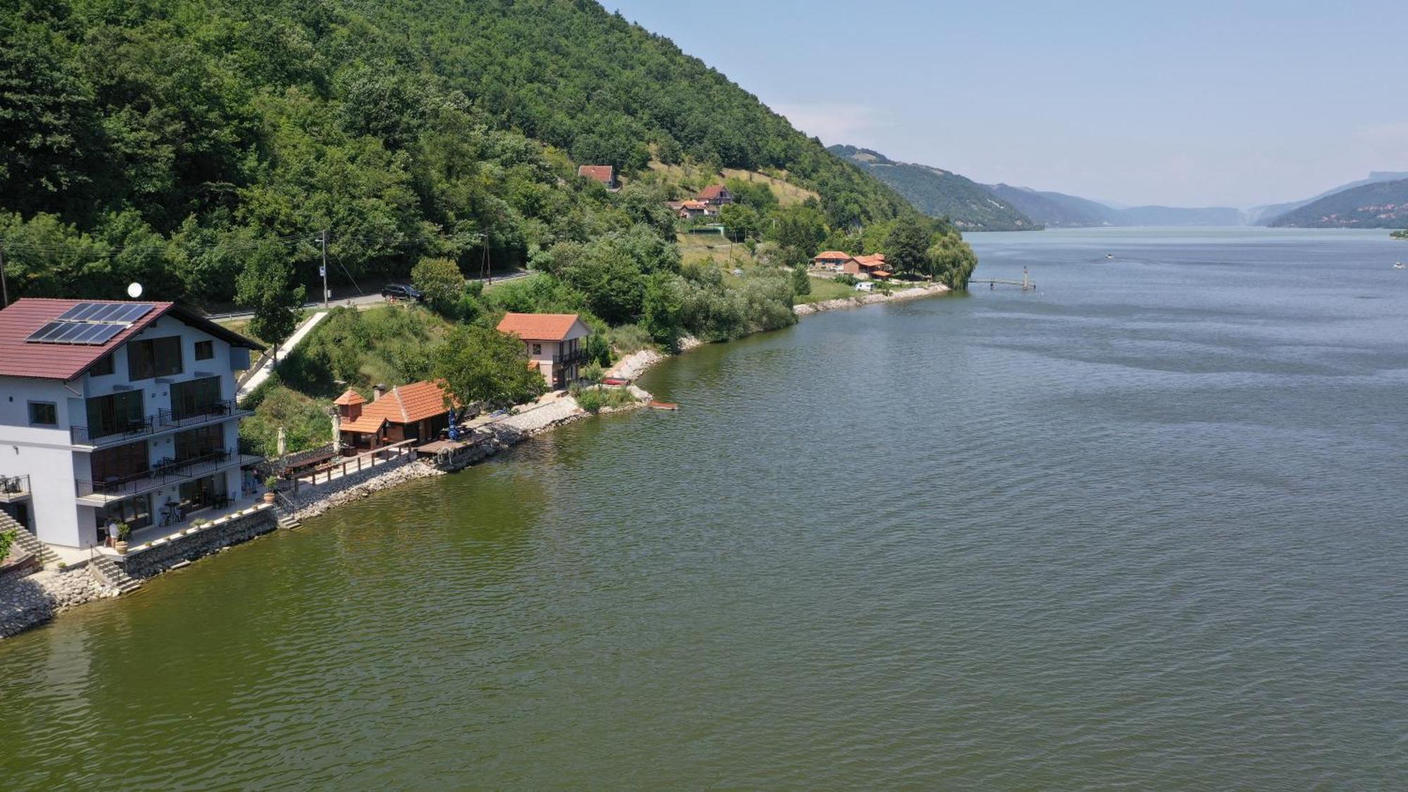 Dunavska Vila Milosavljevic Donji Milanovac Exterior foto